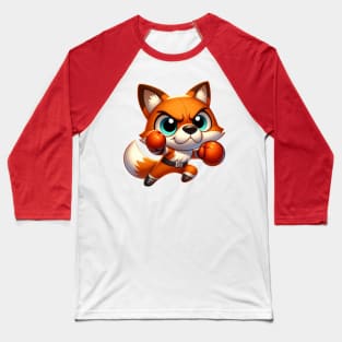 Cute Boxer Fox Baseball T-Shirt